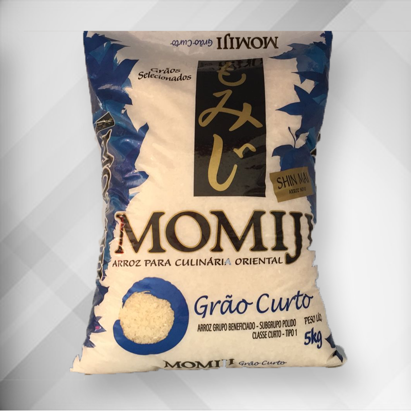 Arroz Momiji Grão curto 5kg