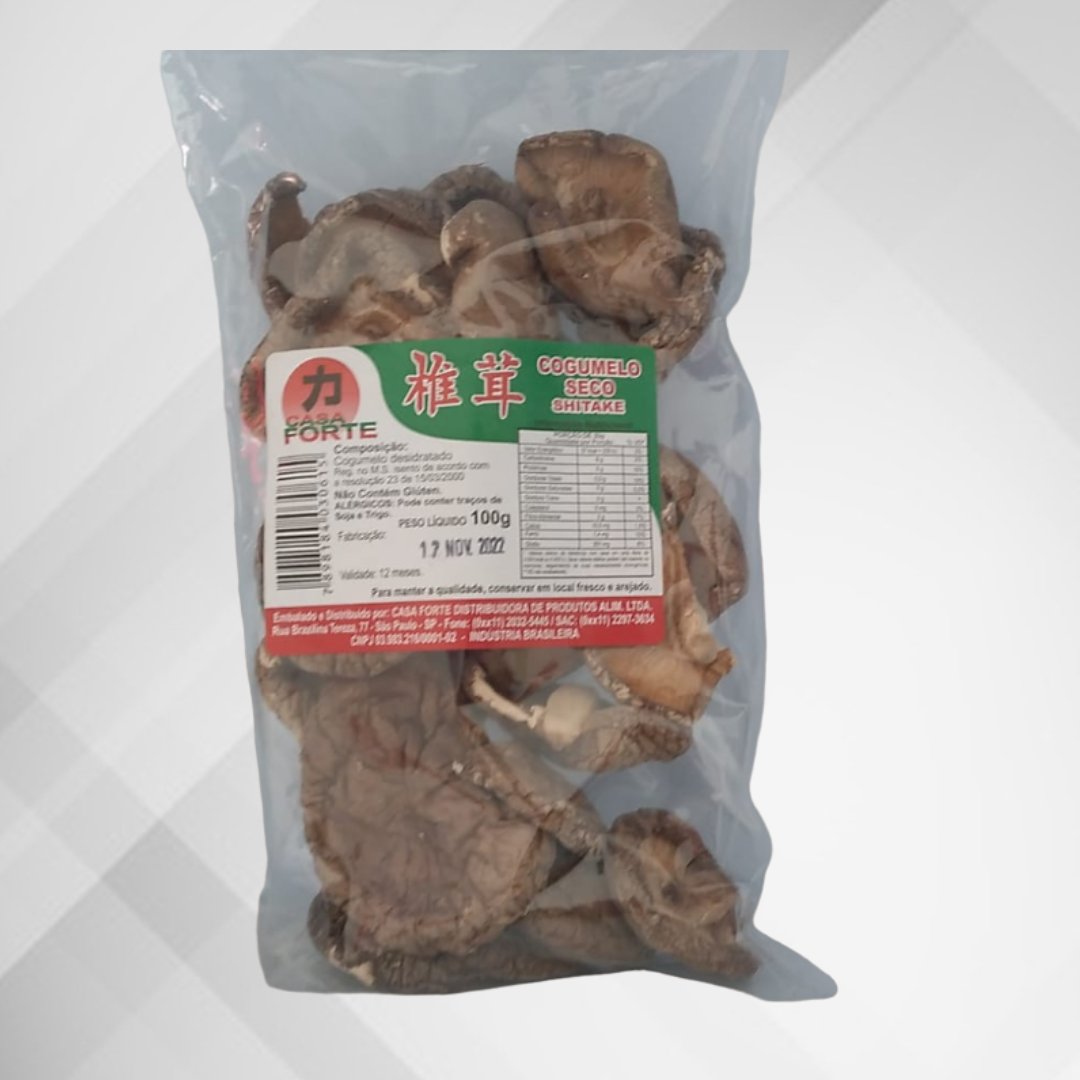 Cogumelo Shitake Inteiro desidratado 500g – Tokyo Produtos Orientais