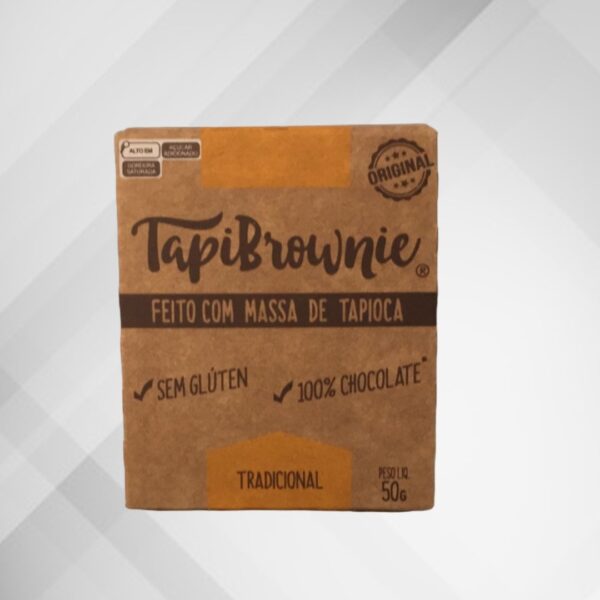 TapBrownie feito com massa de tapioca 50gr Tapi Foods