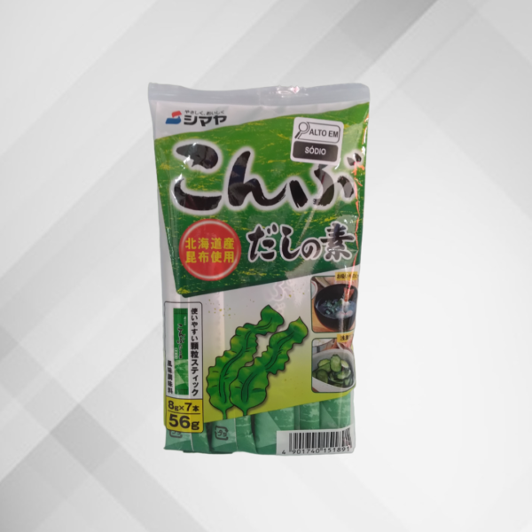 Tempero de alga marinha kombu para sopa 56g Shimaya