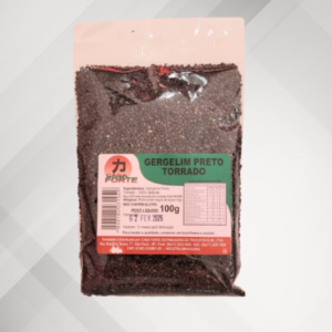 Gergelim Torrado Preto 100g