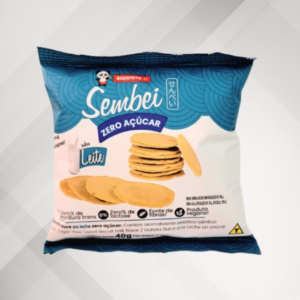 SEMBEI ZERO ACUCAR AO LEITE 50G
