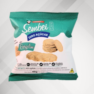 Sembei Zero Açucar Gergelim 50g