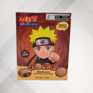 Biscoito Recheado Naruto Chocolate 30g