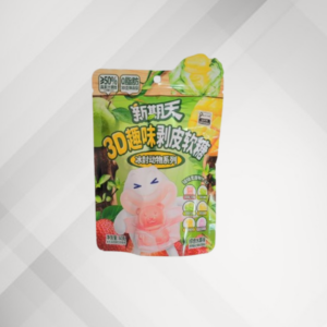 Bala de Goma 3D Frutas Mistas 60g