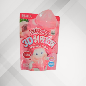 Bala de Goma 3D Sabor Pessêgo 75g